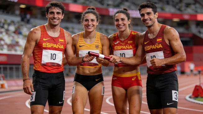 Испания завершила чемпионат Европы с рекордом и бронзой в эстафете RUSSPAIN.RU