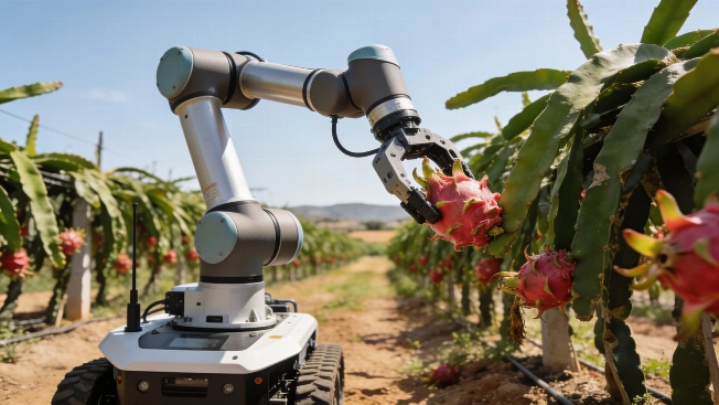 Испанский робот Dragonbot научился собирать только зрелые питахайи RUSSPAIN