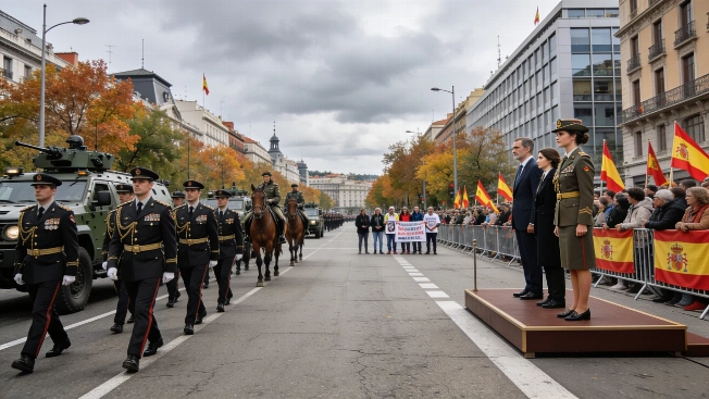 Мадрид перекрывает центр ради военного парада 12 октября RUSSPAIN.RU