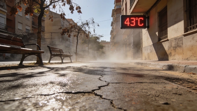 Испанию накрыли жара и грозы: до 42°C и штормовые предупреждения RUSSPAIN.RU