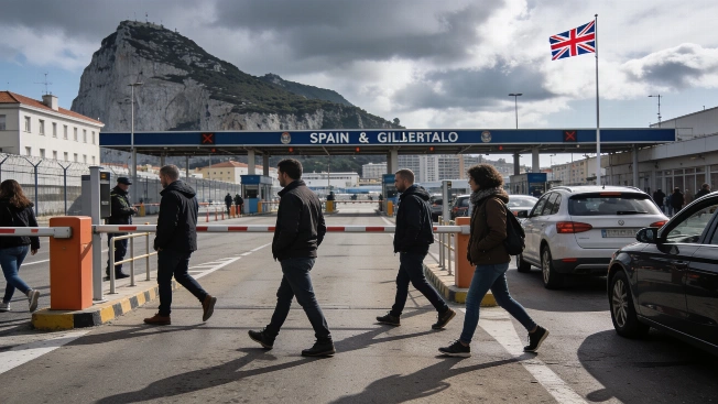 Граница между Испанией и Гибралтаром официально исчезла после Brexit RUSSPAIN