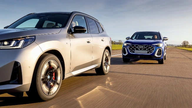 BMW X3 M50 и Audi SQ5: битва спортивных SUV на бензине RUSSPAIN