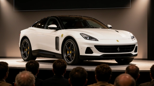 Первый электрический Ferrari Luce уйдет с аукциона за рекордную сумму RUSSPAIN