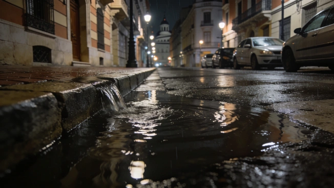 Ливни в Валенсии и Барселоне: улицы под водой, тревога на телефонах RUSSPAIN.RU