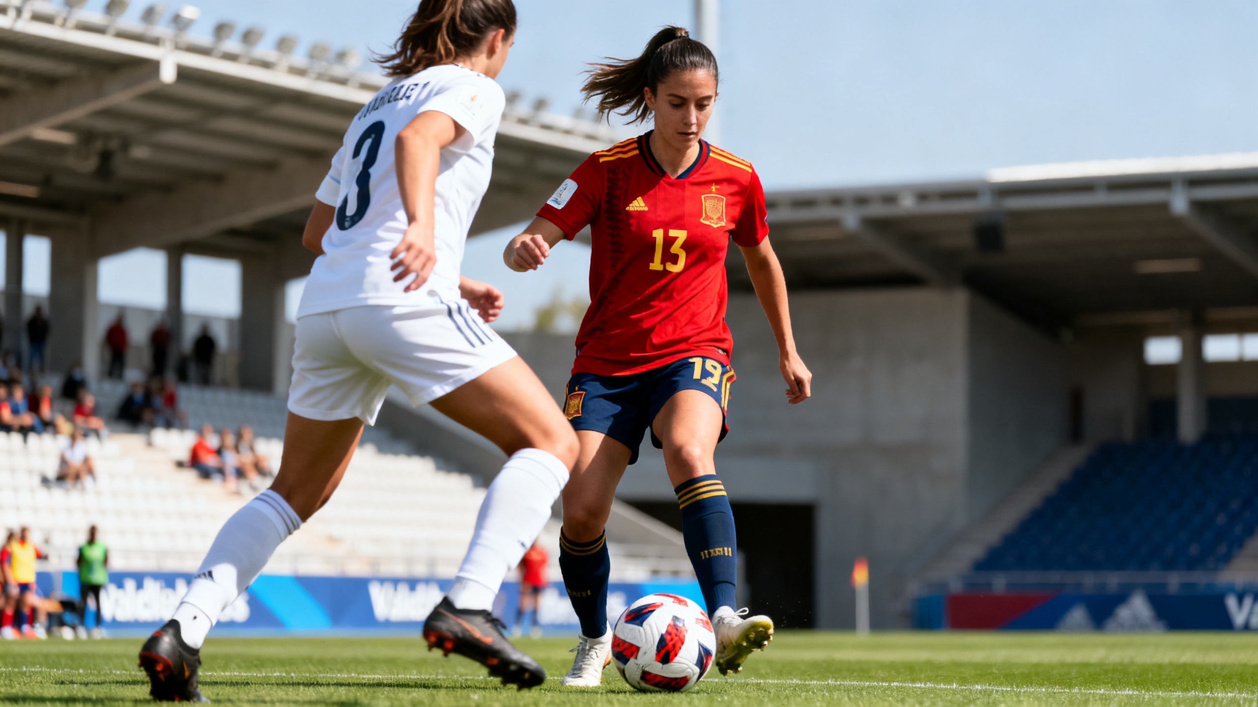 В Valdebebas стартовала ключевая игра женского чемпионата Испании RUSSPAIN