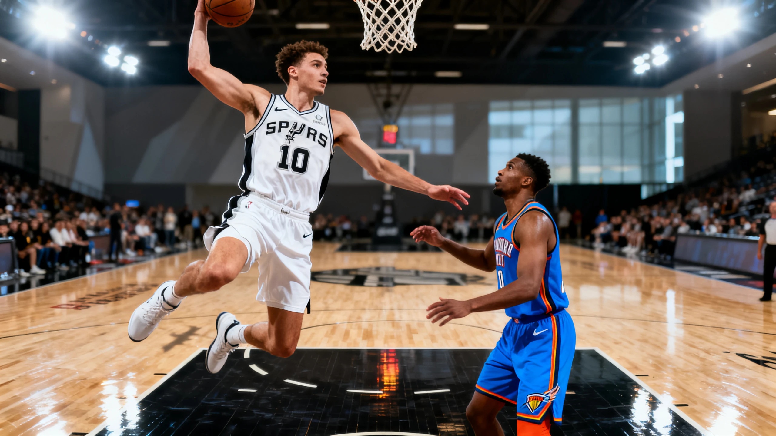 В Сан-Антонио Spurs ограничили Thunder до 82 очков и вернули интригу в финале Запада RUSSPAIN