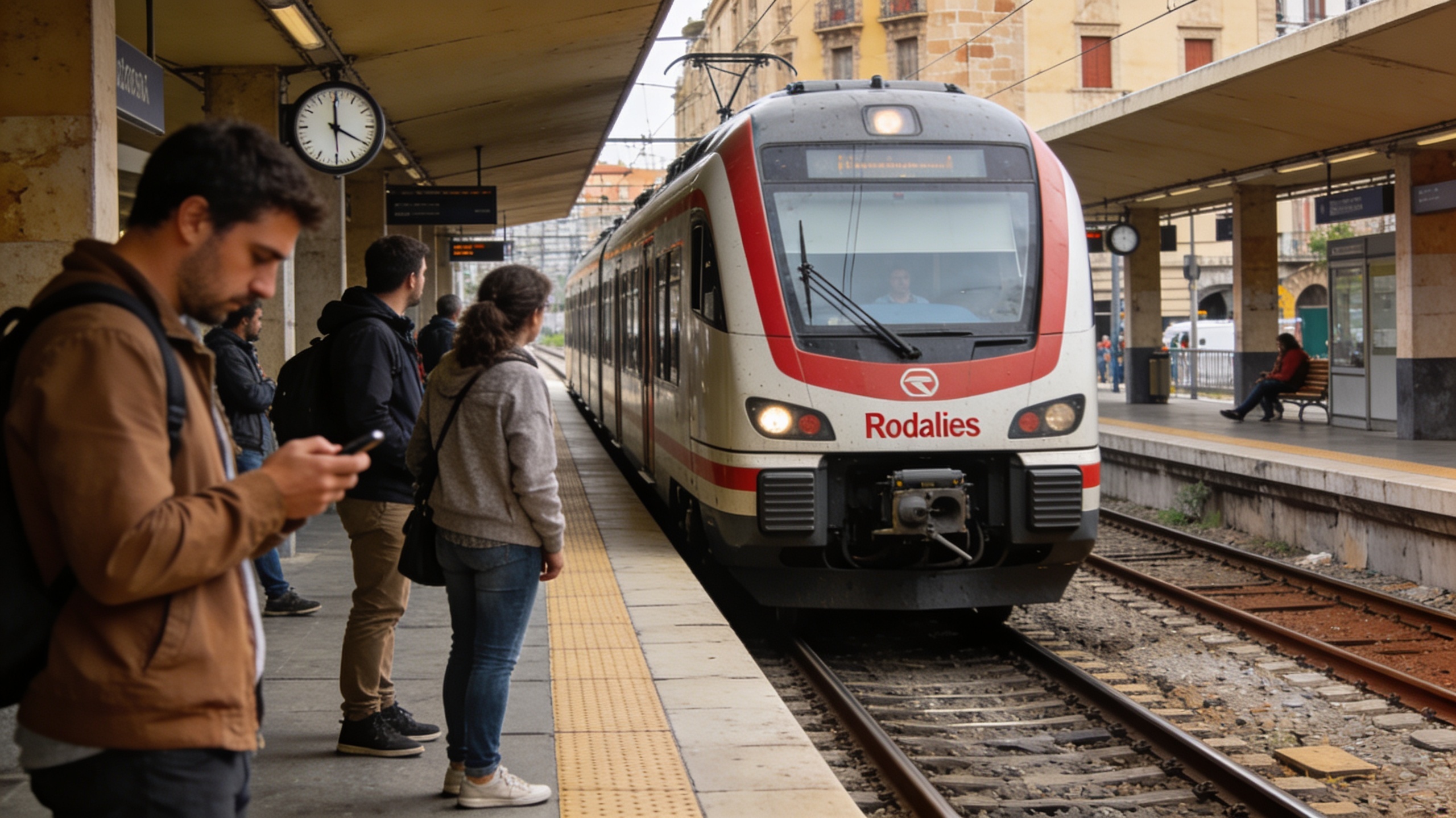 В Каталонии менее половины поездов Rodalies пришли вовремя на фоне роста числа пассажиров RUSSPAIN