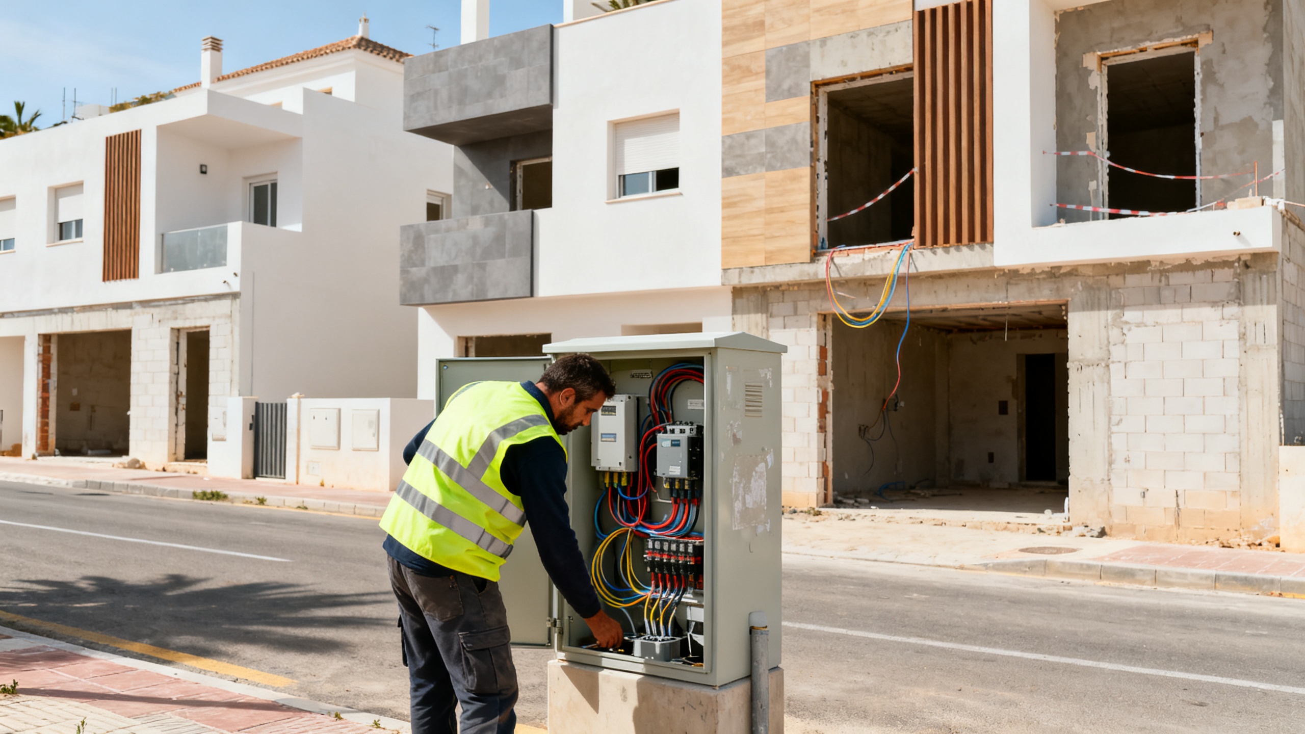 В Estepona две новостройки остались без света из-за спора с e-Distribución RUSSPAIN