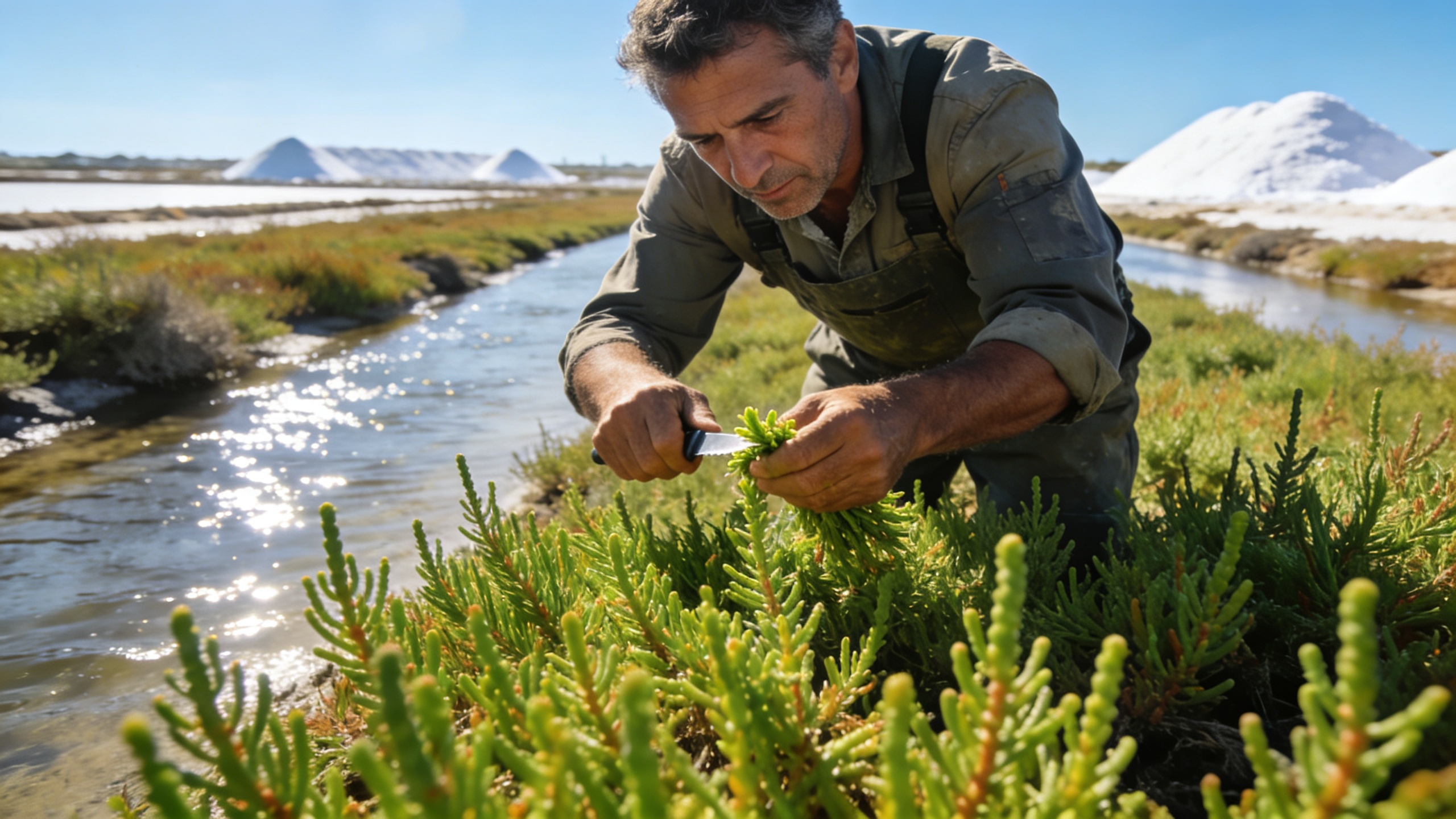 Власти и ученые изучают выращивание саликорнии в марисмах Уэльвы RUSSPAIN