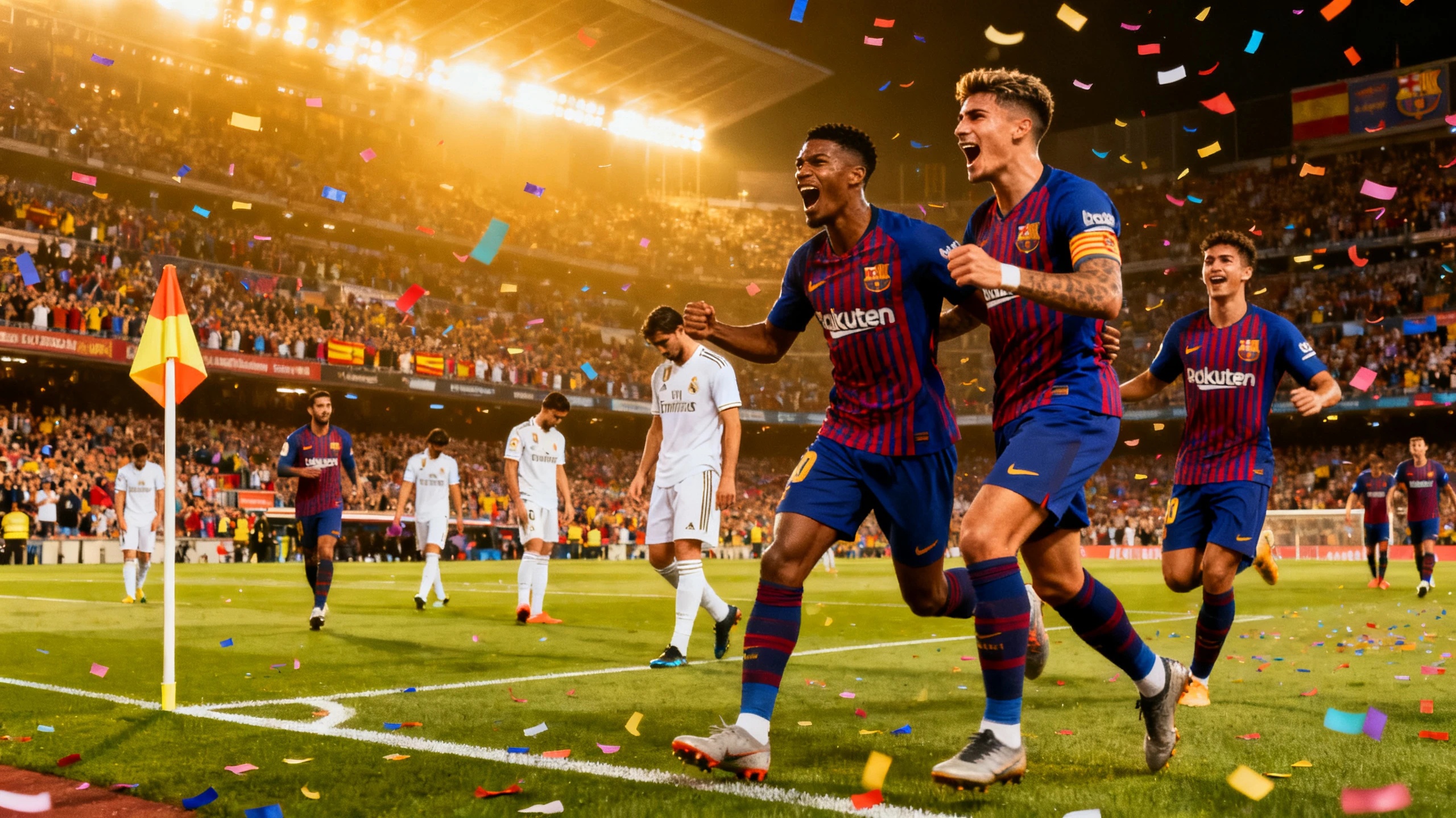 Гол Rashford и уверенное преимущество Барселоны в ключевом матче La Liga RUSSPAIN