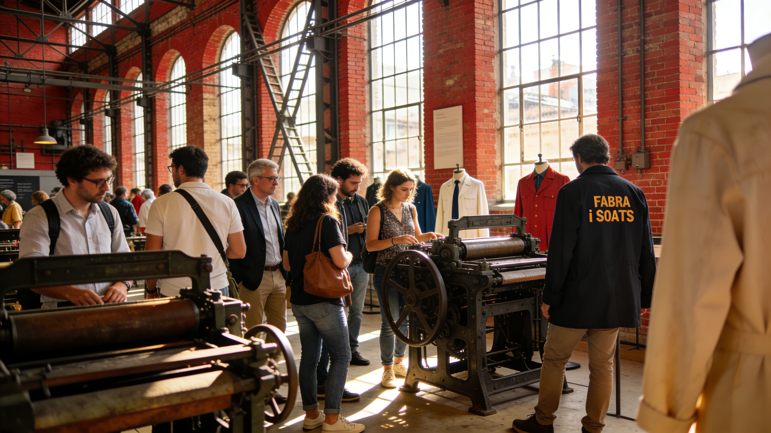 Экспозиция о рабочих и фабрике Fabra i Coats появилась в Sant Andreu RUSSPAIN
