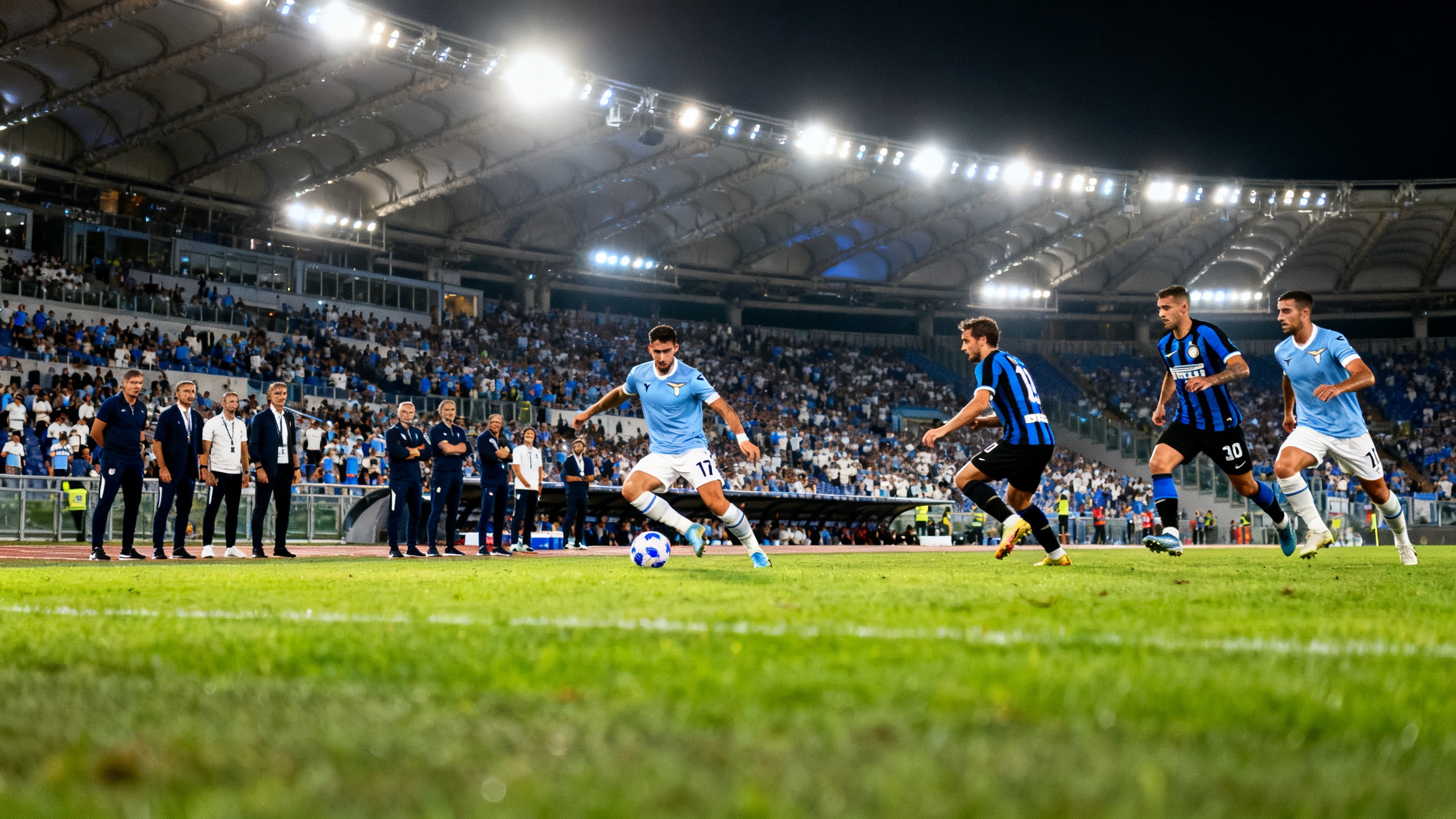 В Милане объявлены стартовые составы и детали трансляции матча Lazio — Inter RUSSPAIN