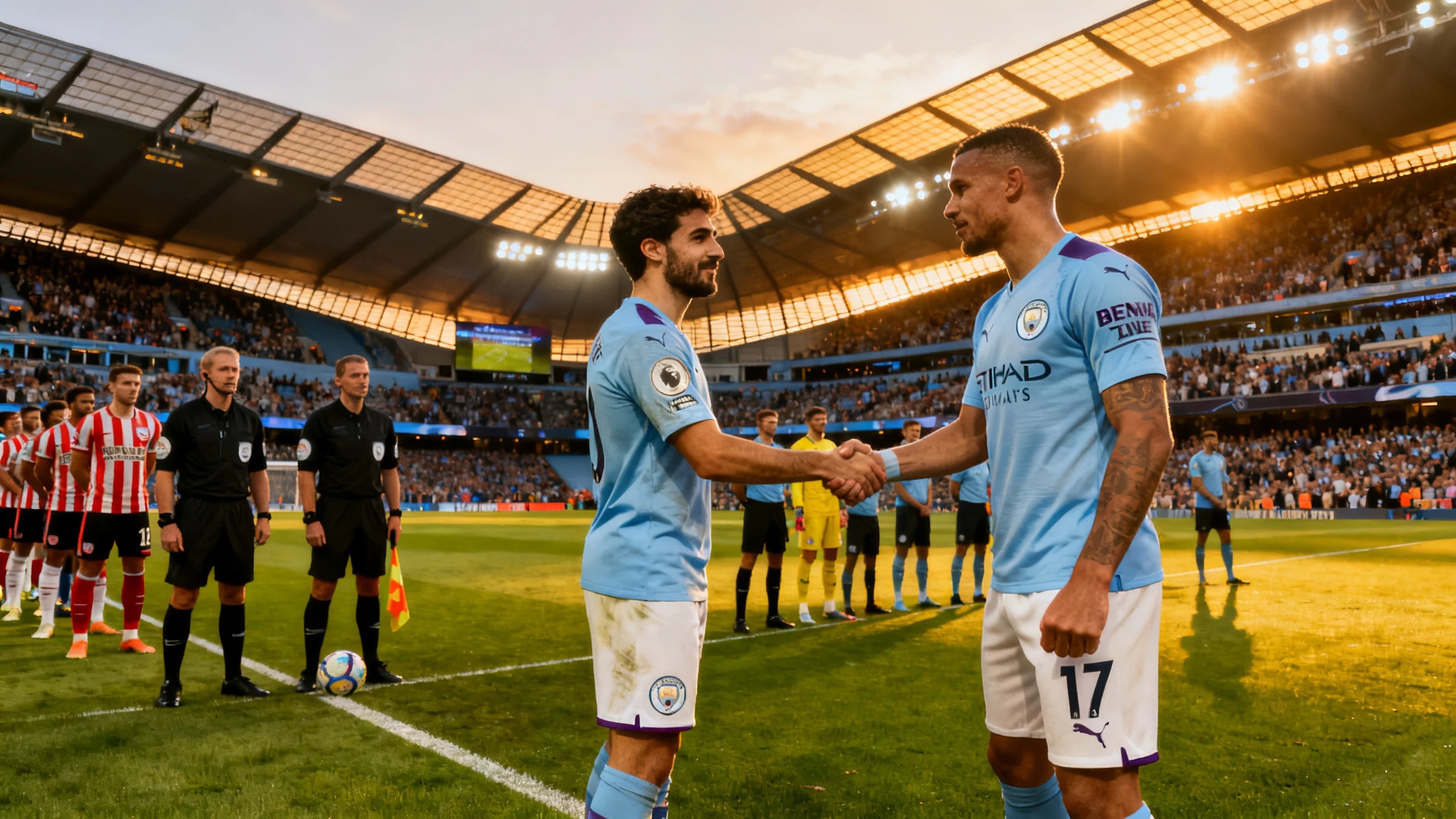 Составы, расстановка и ключевые детали матча на Etihad Stadium 9 мая RUSSPAIN