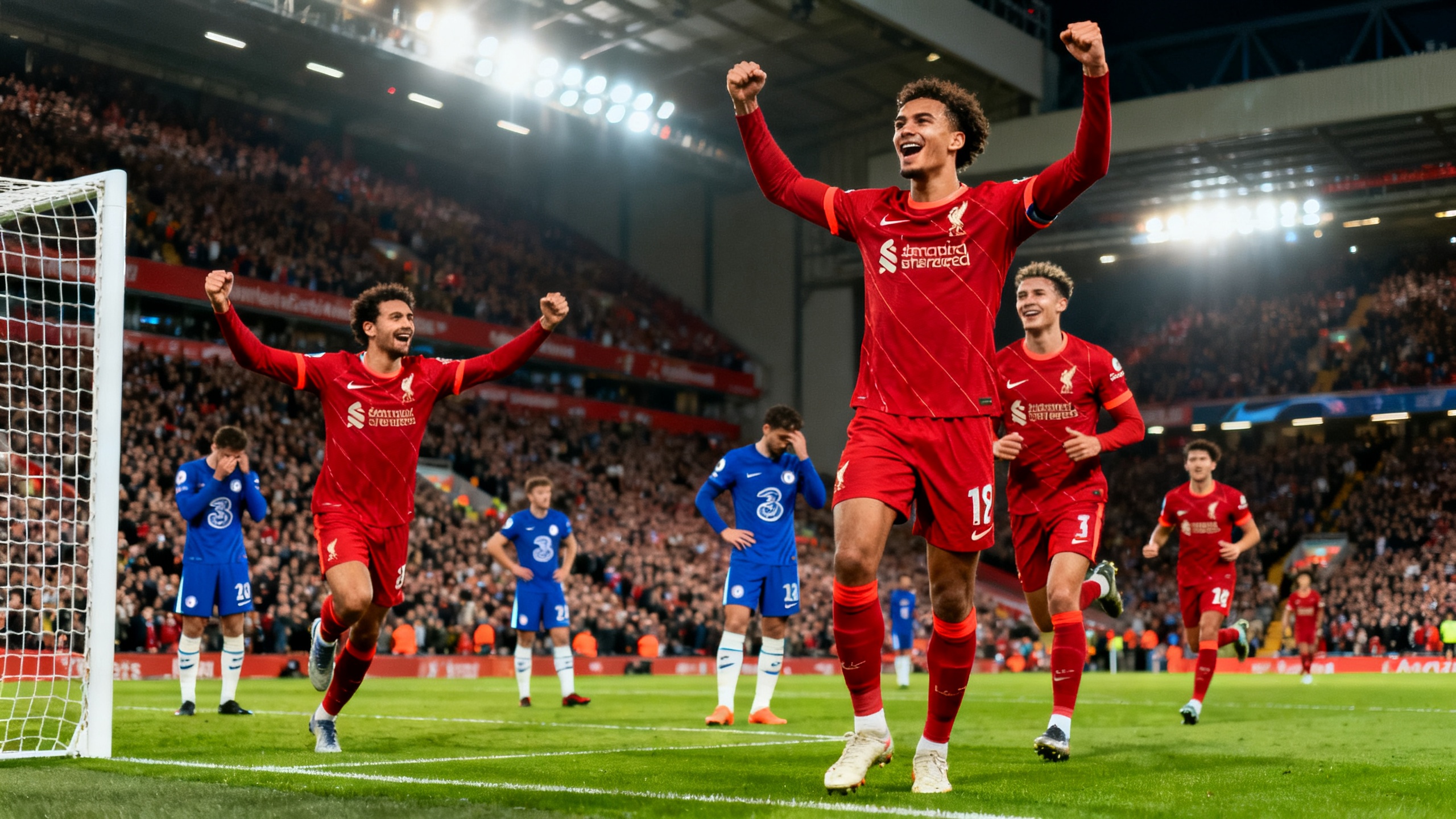 Гол Gravenberch на 6-й минуте решил исход встречи между Liverpool и Chelsea RUSSPAIN
