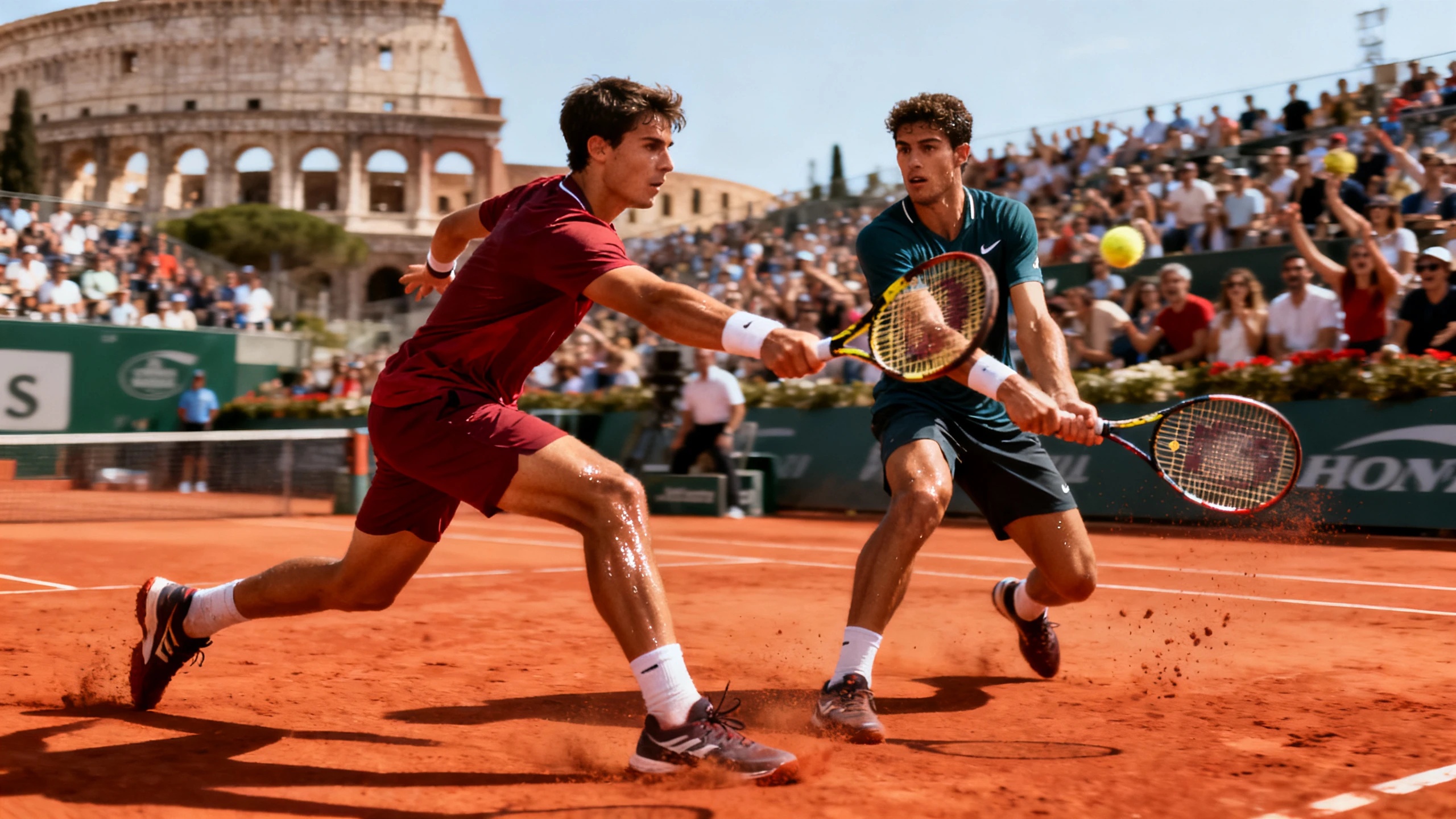 Испанский теннисист стартует во втором круге Masters 1000 в столице Италии RUSSPAIN