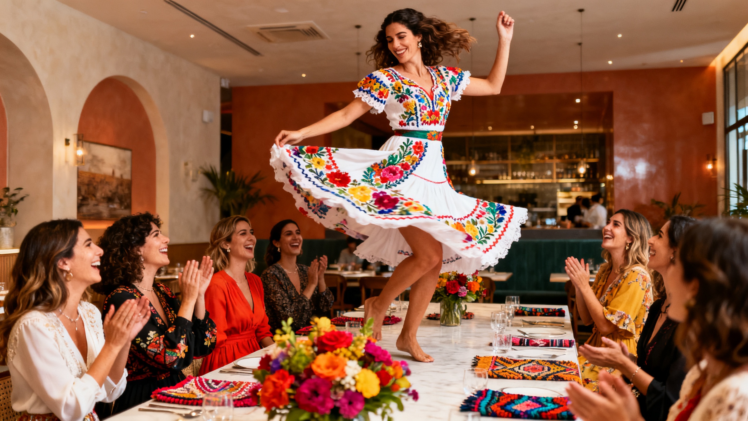 Вечер в Le Bistroman Atelier собрал женщин Casa de Alba и известных гостей RUSSPAIN