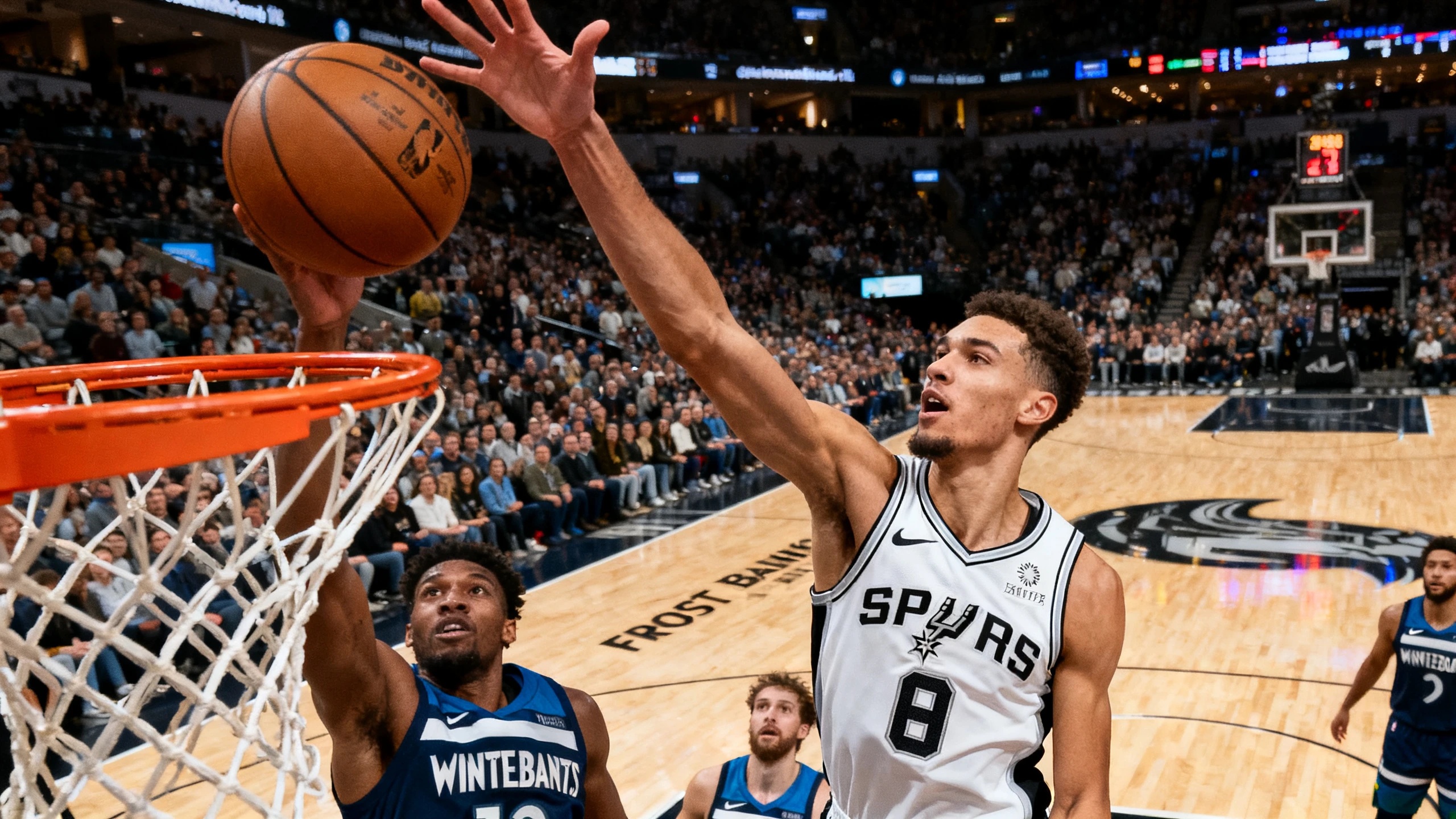Французский центровой переписал историю НБА в матче против Minnesota Timberwolves RUSSPAIN