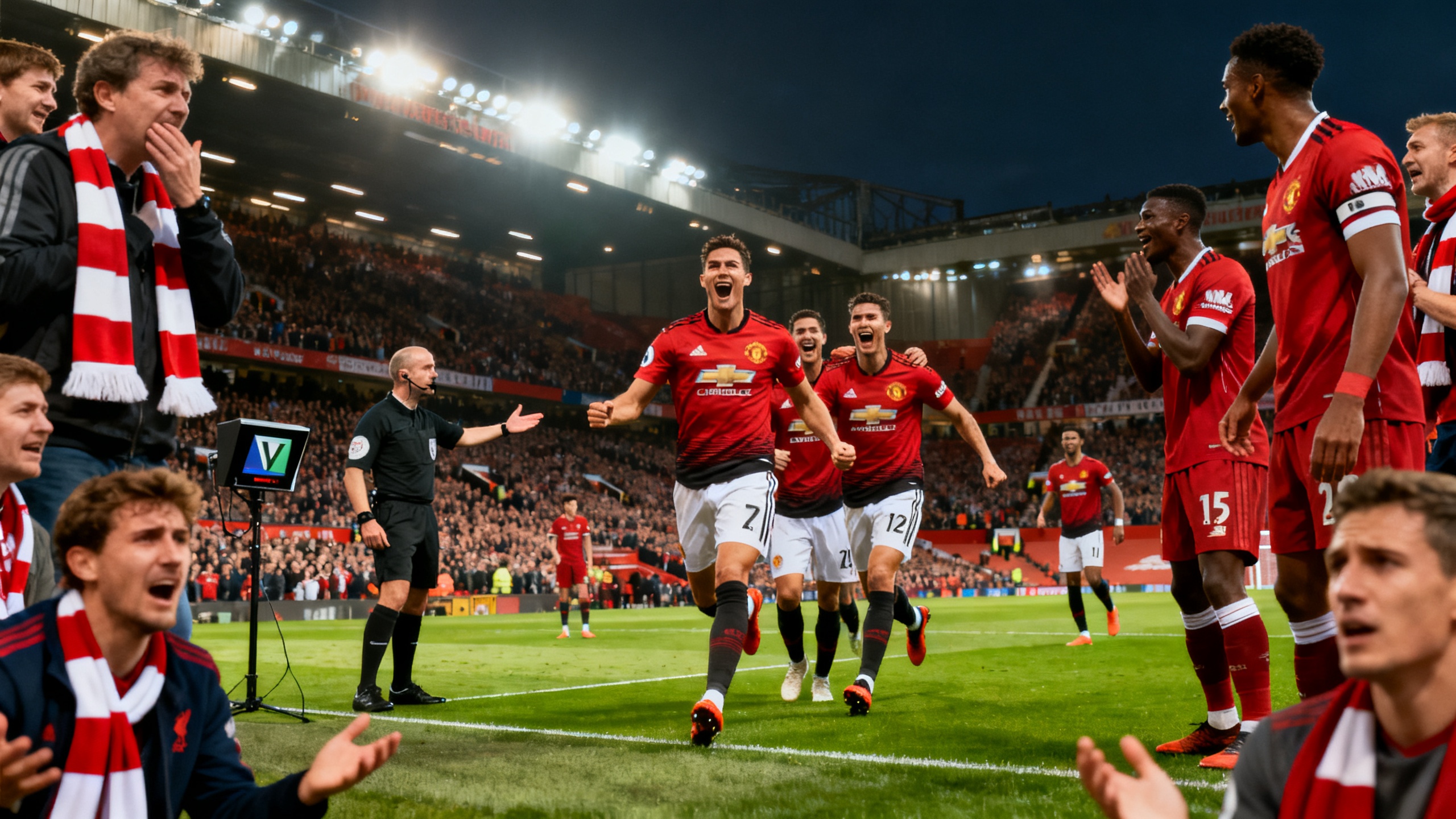 VAR, спорный гол и кадровые потери: детали матча Manchester United — Liverpool RUSSPAIN