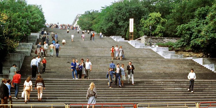 Потемкинская лестница в Одессе RUSSPAIN