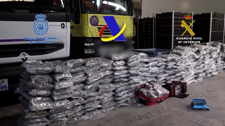 Испания. Полицейская операция. 12 тонн гашиша, 65 задержанных RUSSPAIN