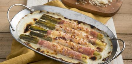 Puerros gratinados RUSSPAIN