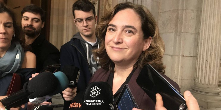 Ada Colau. El Ayuntamiento de Barcelona RUSSPAIN