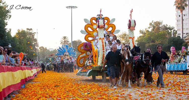Валенсия снова готовится к очередной цветочной битве (Batalla de Flores) RUSSPAIN