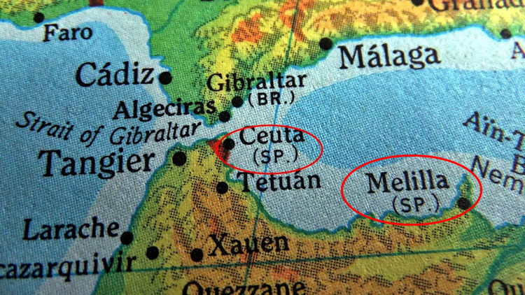 Любопытные границы между странами. Граница Испания — Марокко RUSSPAIN