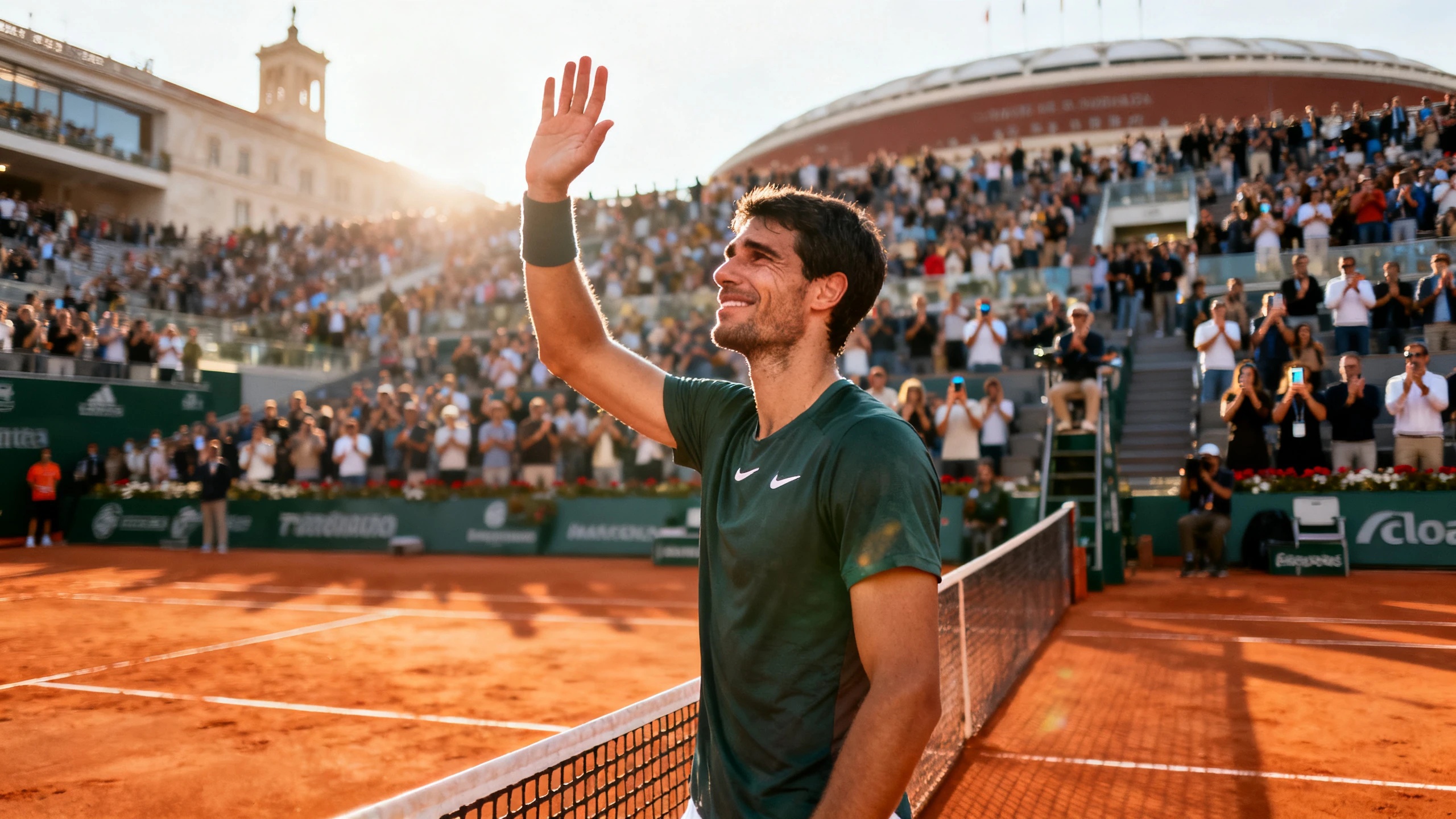 Поражение Bautista и стартовые успехи Cilic и Plíšková на кортах Мадрида RUSSPAIN