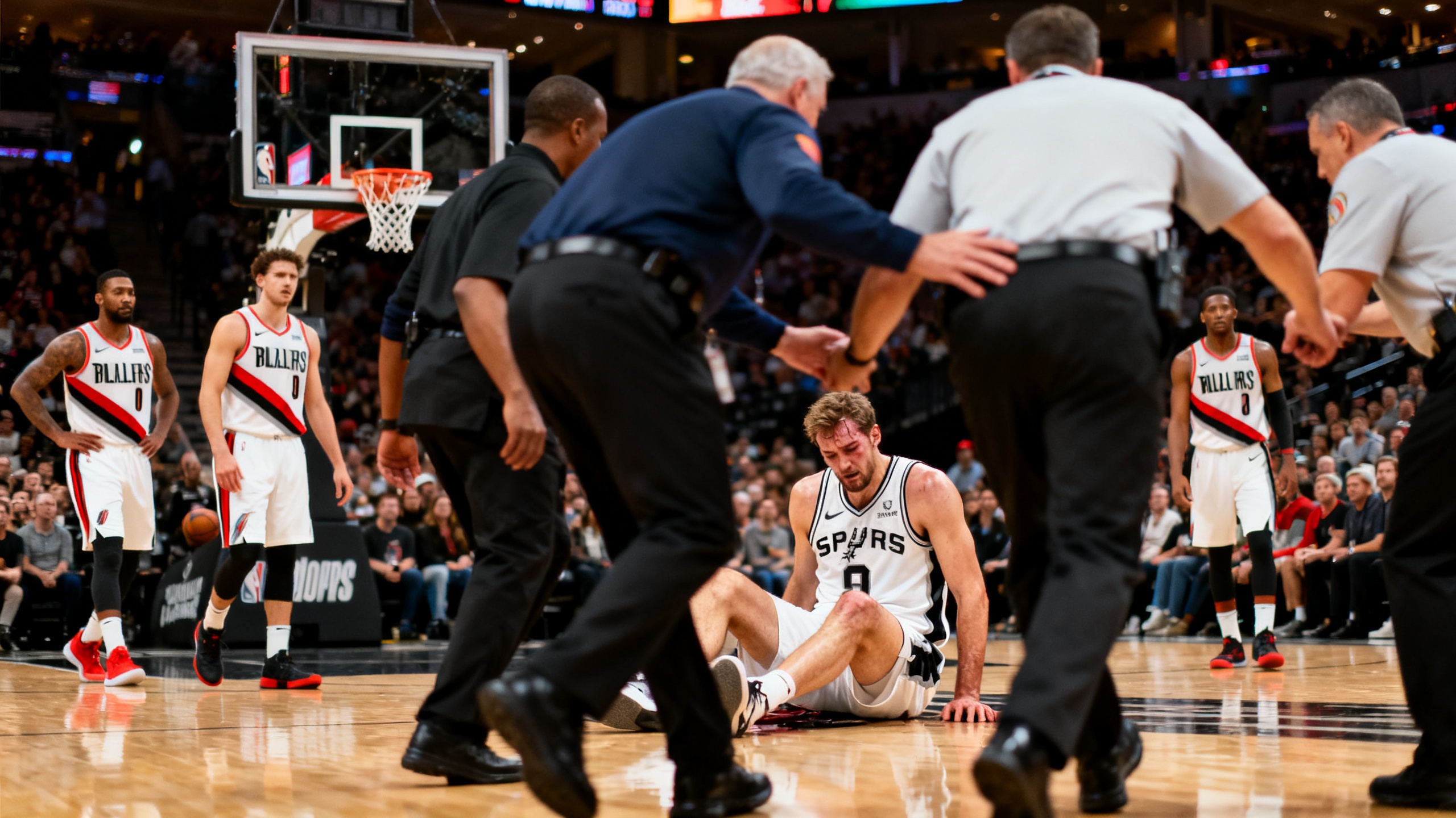 Центровой San Antonio Spurs может пропустить оставшиеся игры серии плей-офф RUSSPAIN