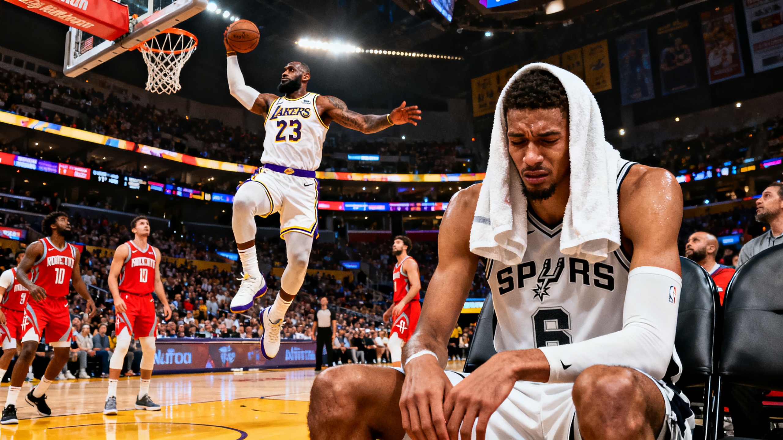 Серьезная травма лидера Spurs и ключевая победа Lakers в плей-офф НБА RUSSPAIN