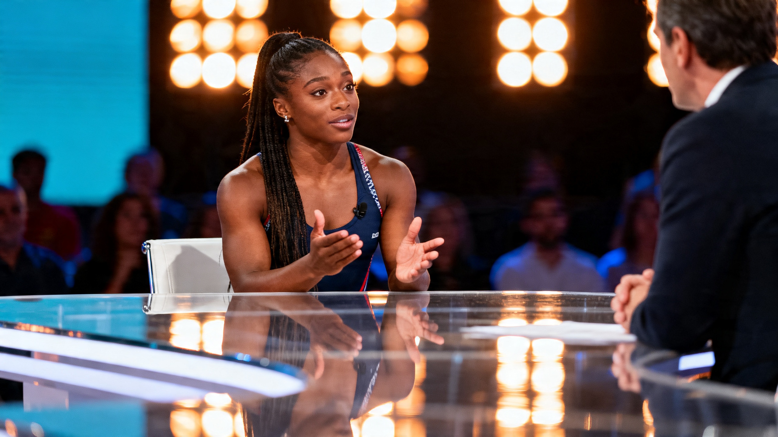 Американская гимнастка рассказала о вызовах спорта и своем пути на El Hormiguero RUSSPAIN