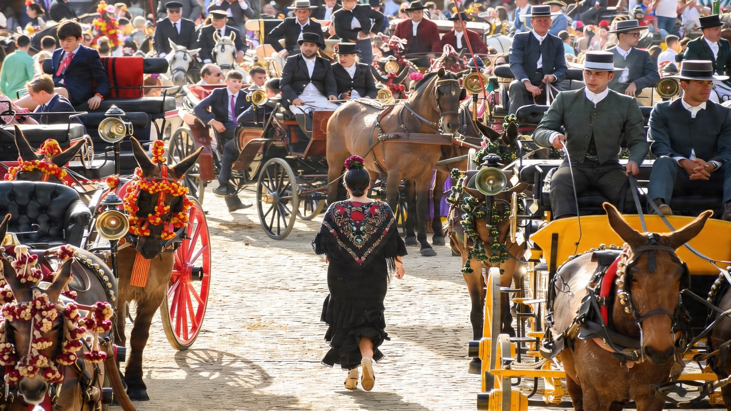 В Севилье ограничили движение лошадей и изменили схему эвакуации на Feria de Abril RUSSPAIN