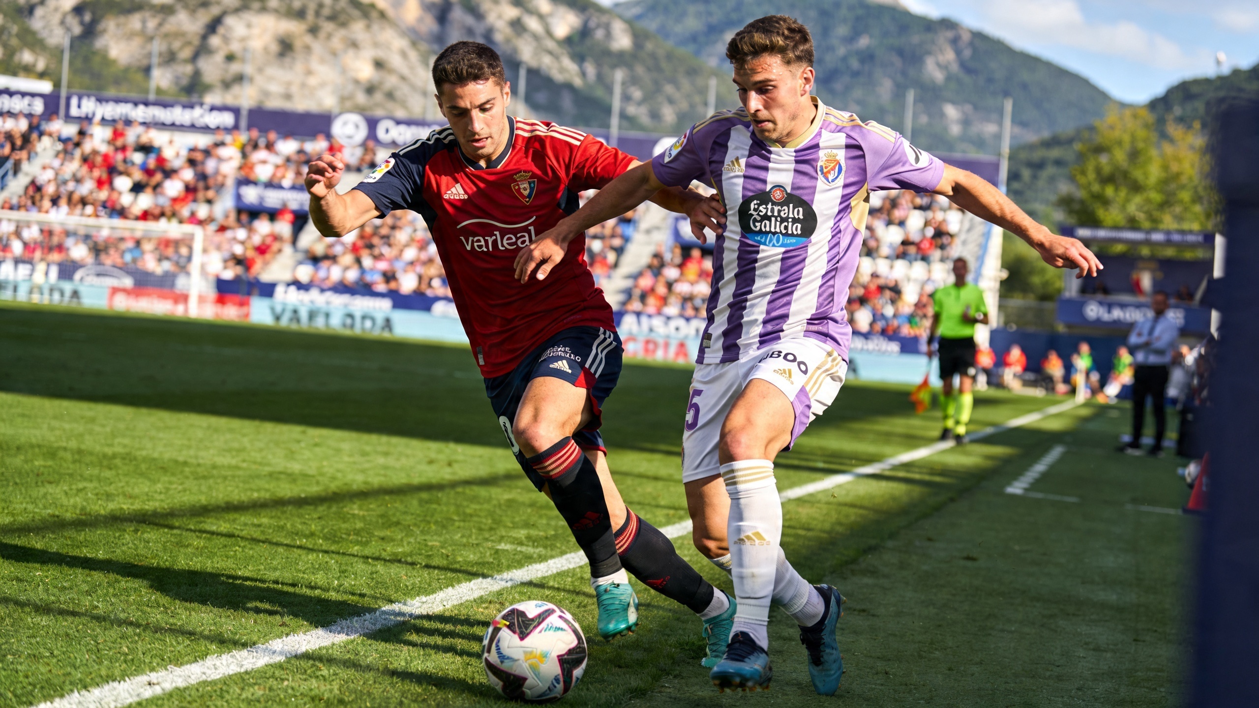 В Эстади д&#x27;Энкамп Valladolid пытается уйти от зоны вылета RUSSPAIN