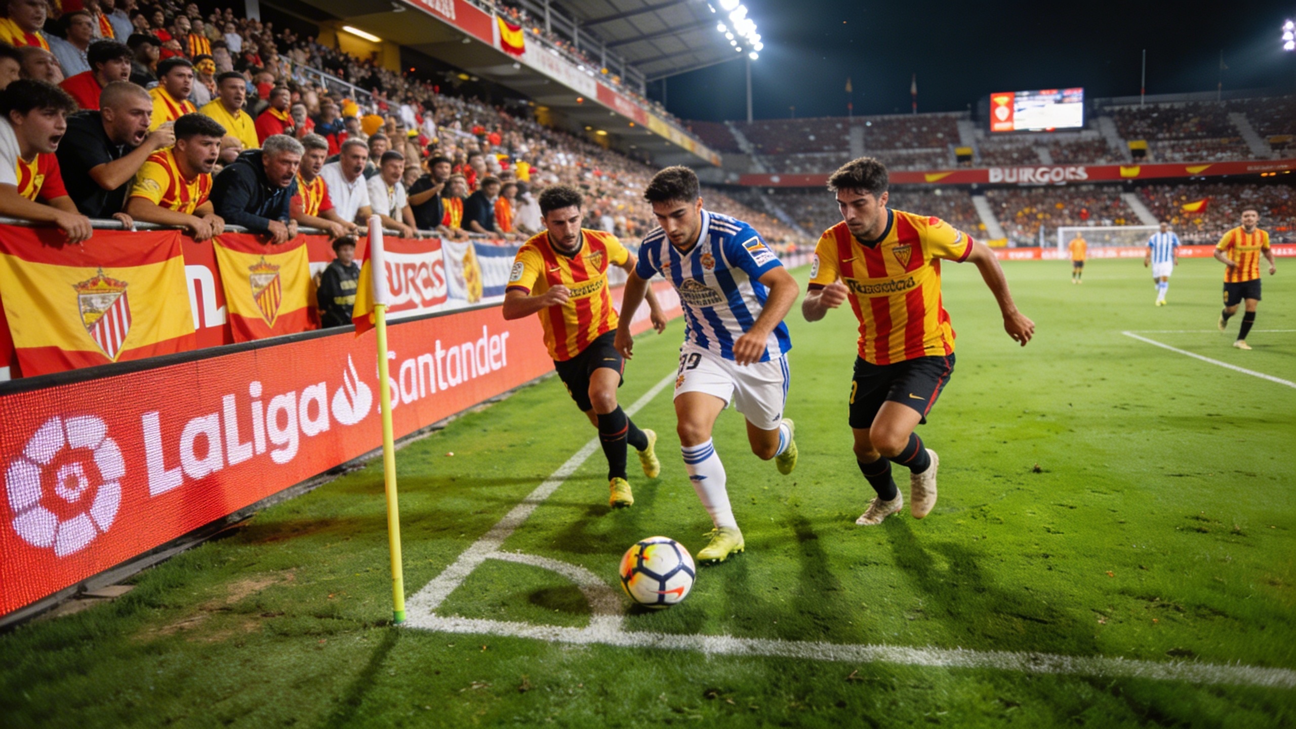 Сравнение позиций Burgos и Sporting в LaLiga Hypermotion RUSSPAIN