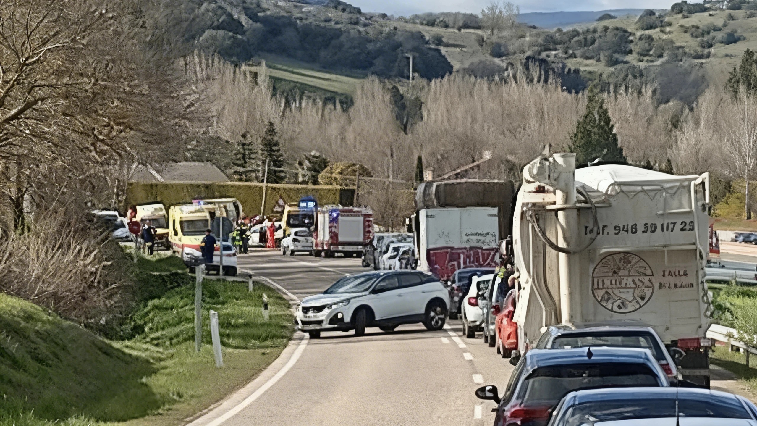 Семья из Бильбао пострадала в ДТП на трассе N-629 RUSSPAIN