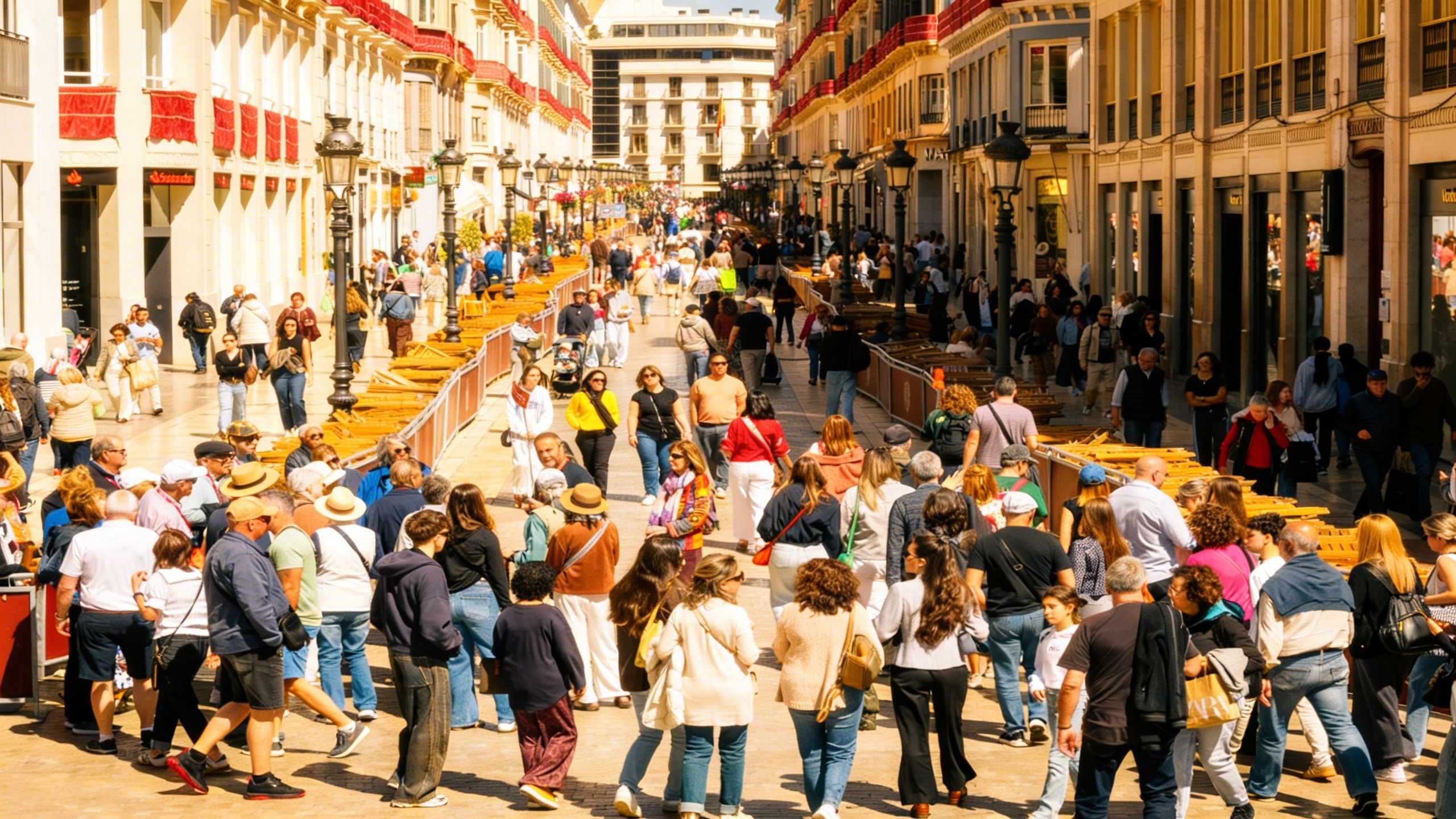 Турпоток в Малагу растет несмотря на отмену AVE RUSSPAIN
