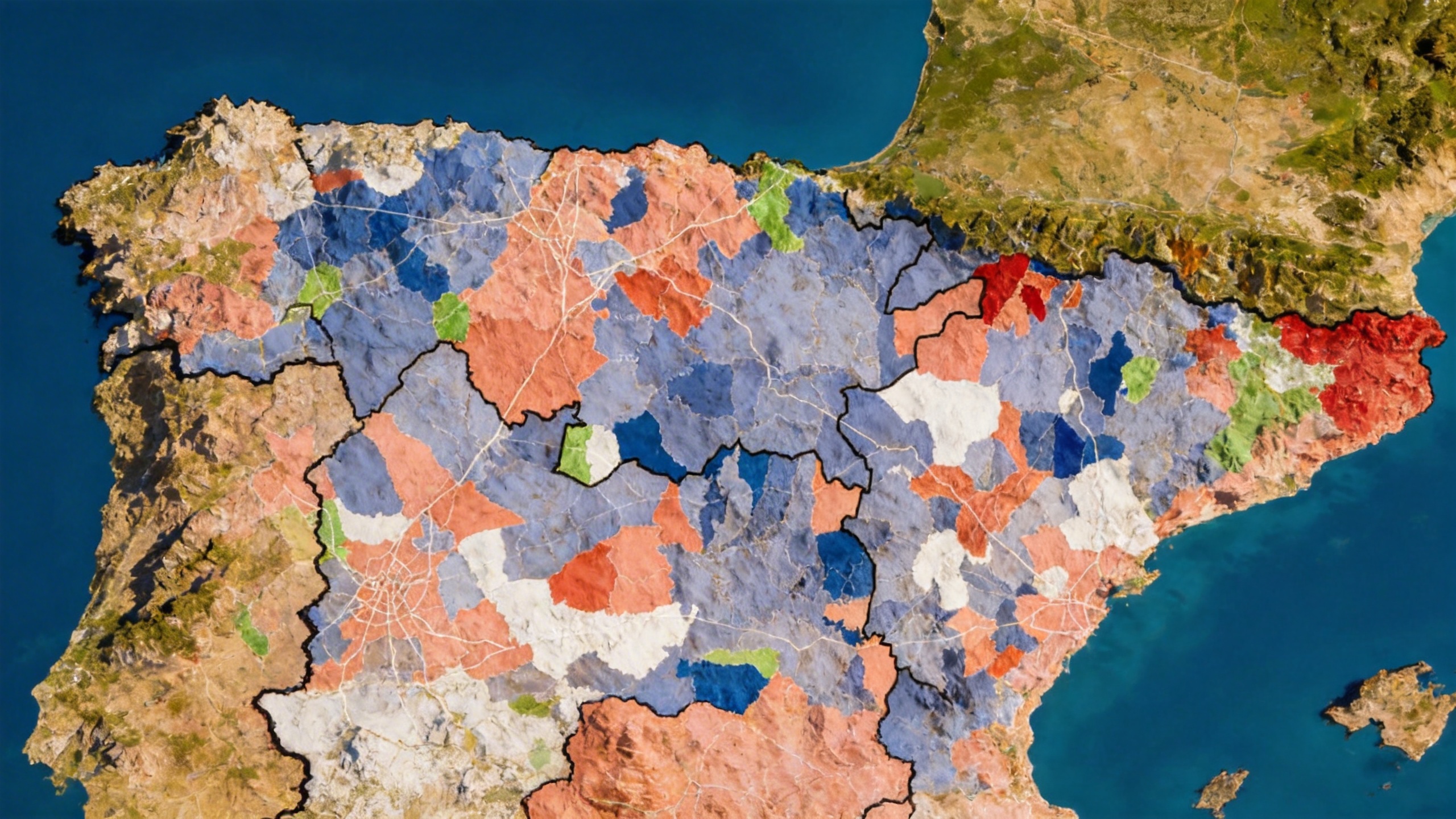Изучите карту победителей по улицам Кастилии и Леона RUSSPAIN