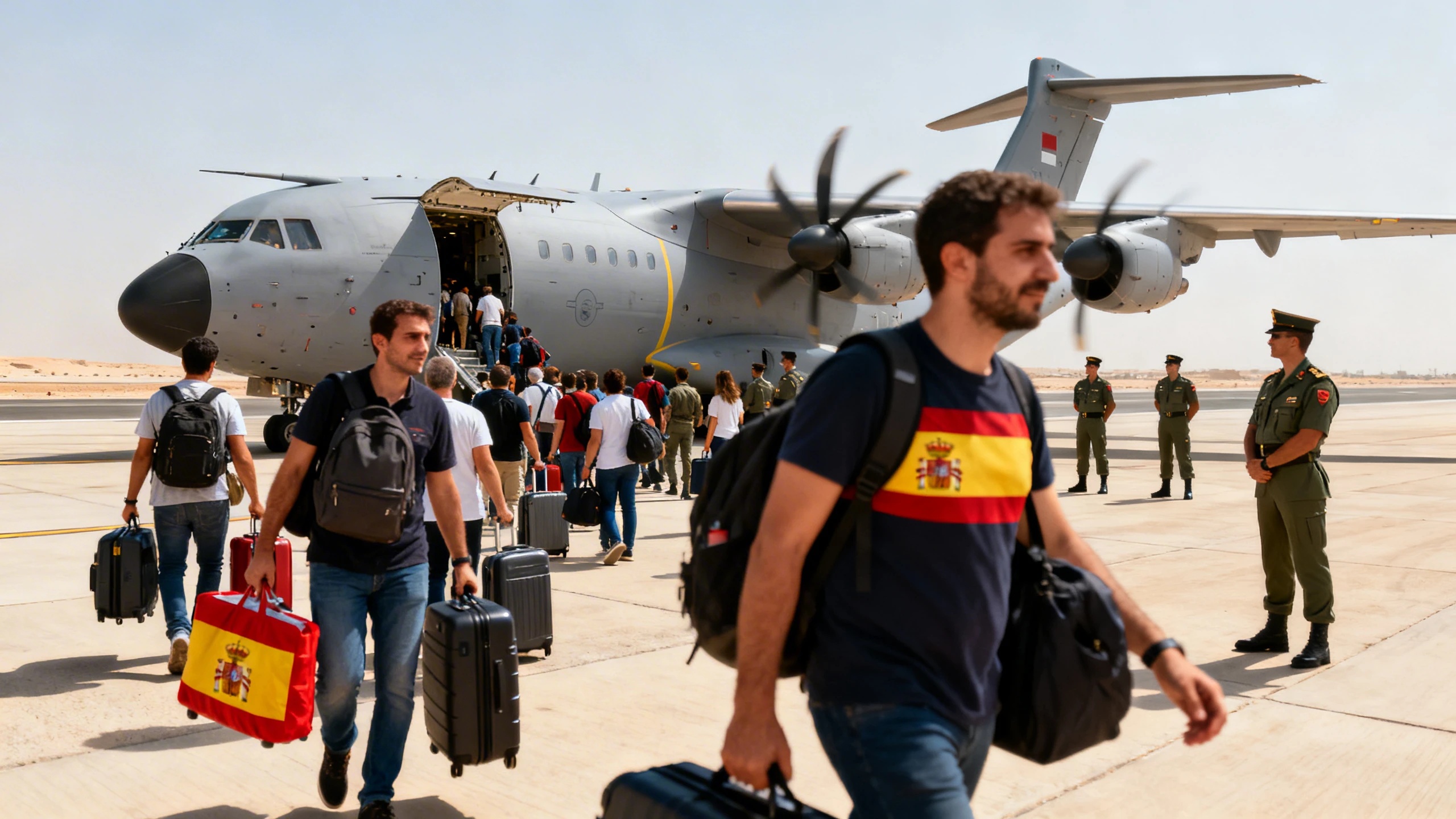 Срочная операция по вывозу испанцев из Омана RUSSPAIN