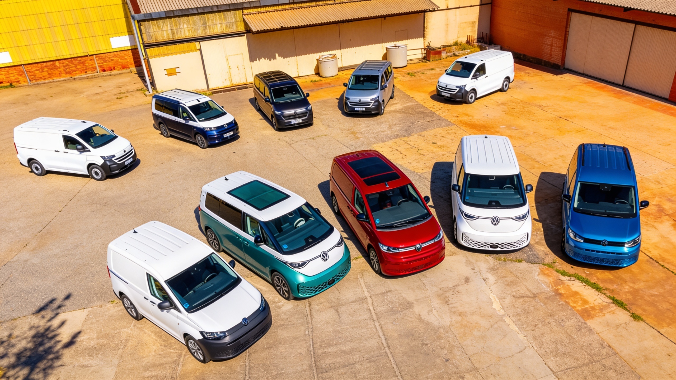Электрификация Volkswagen: фургоны с запасом хода до 469 км и гибриды для города RUSSPAIN