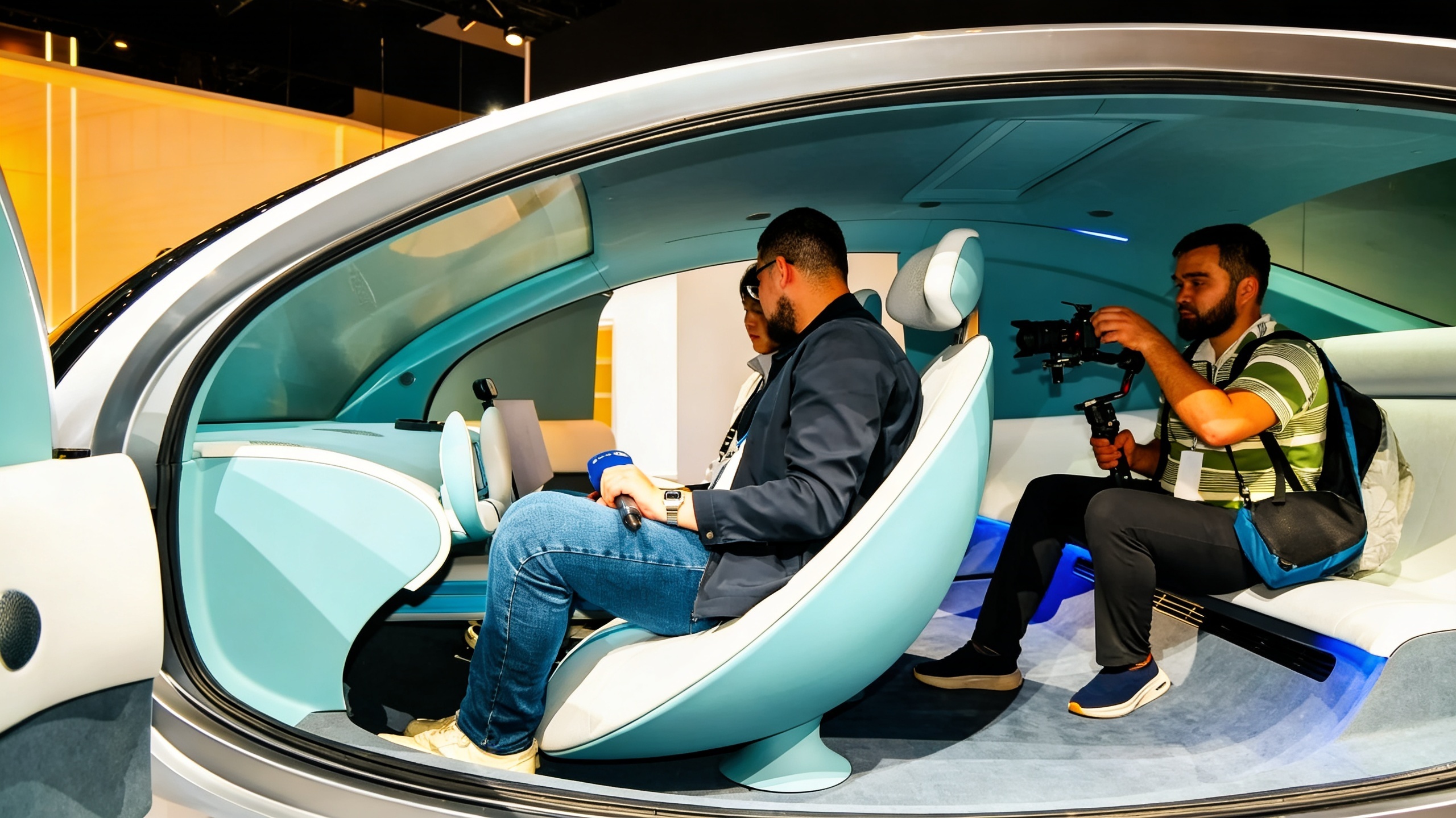 Новые технологии Geely на Salón de Pekín 2026: роботакси Eva Cab и архитектура для внедорожников RUSSPAIN