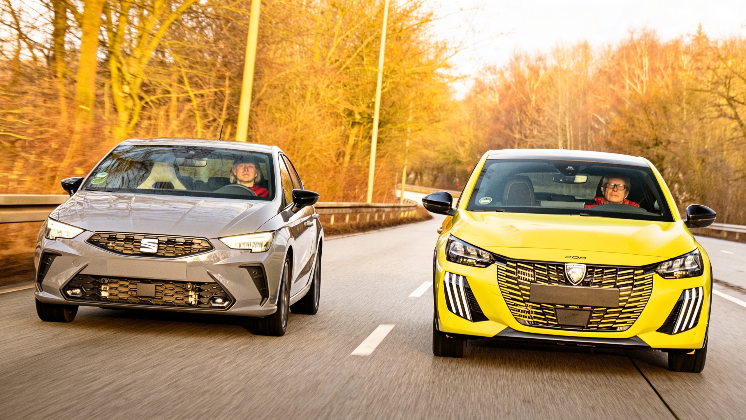 Сравнение Peugeot 208 Hybrid и Seat Ibiza TSI: оснащение, моторы и комфорт на рынке Испании RUSSPAIN