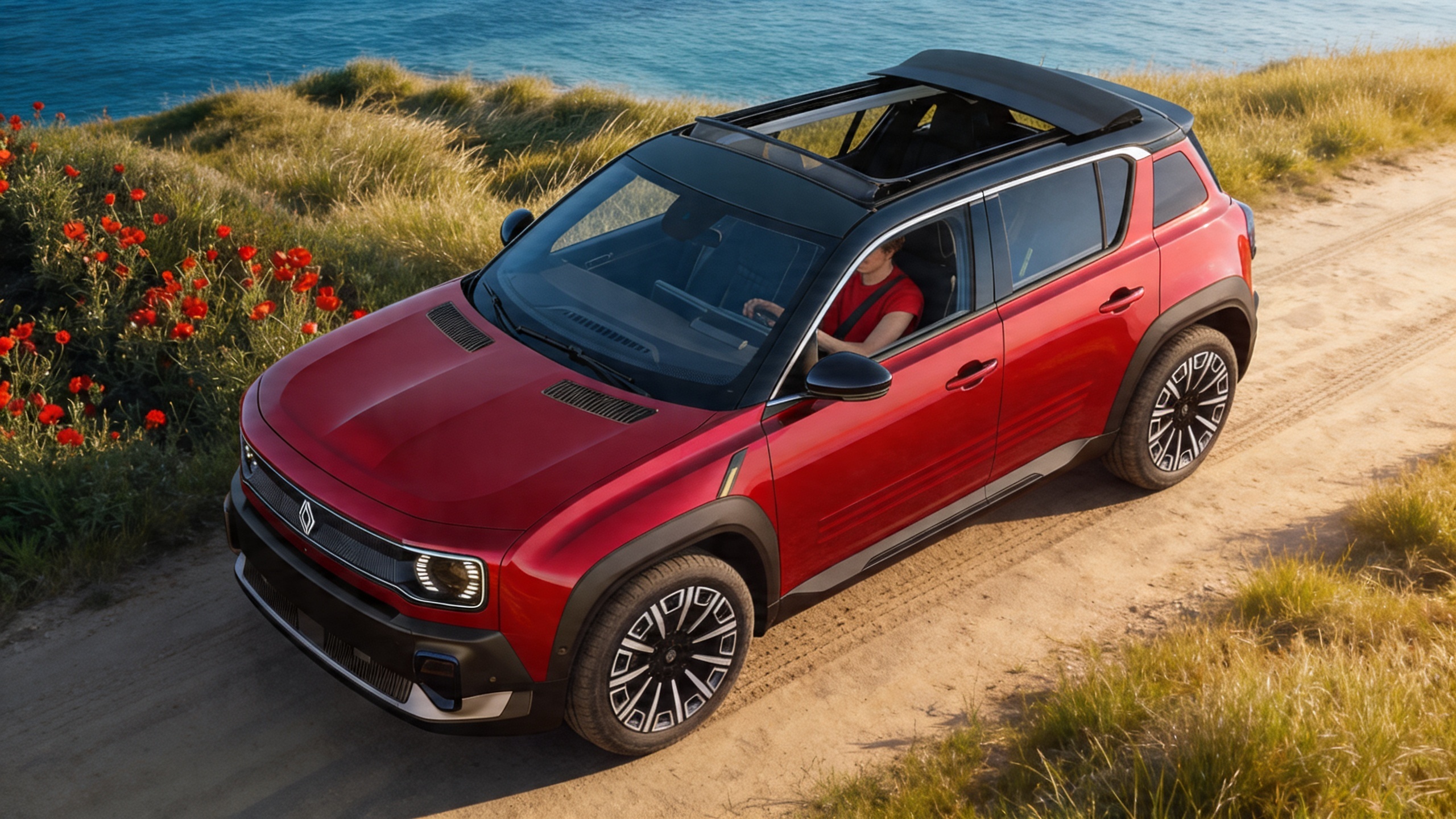 Renault 4 E-Tech plein sud выходит в Испании: цена, комплектации и нюансы версии с открытым верхом RUSSPAIN