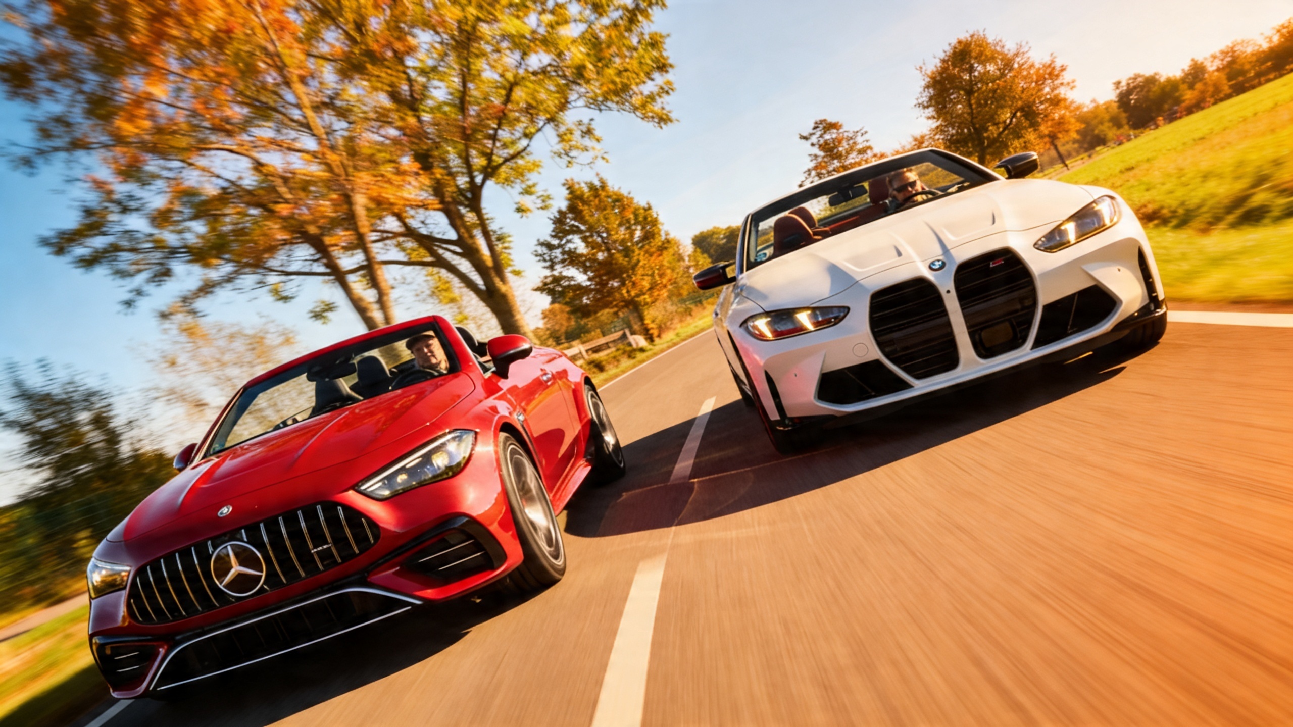 Mercedes-AMG CLE 53 Cabrio и BMW M4 Cabrio: сравнение для испанского рынка RUSSPAIN