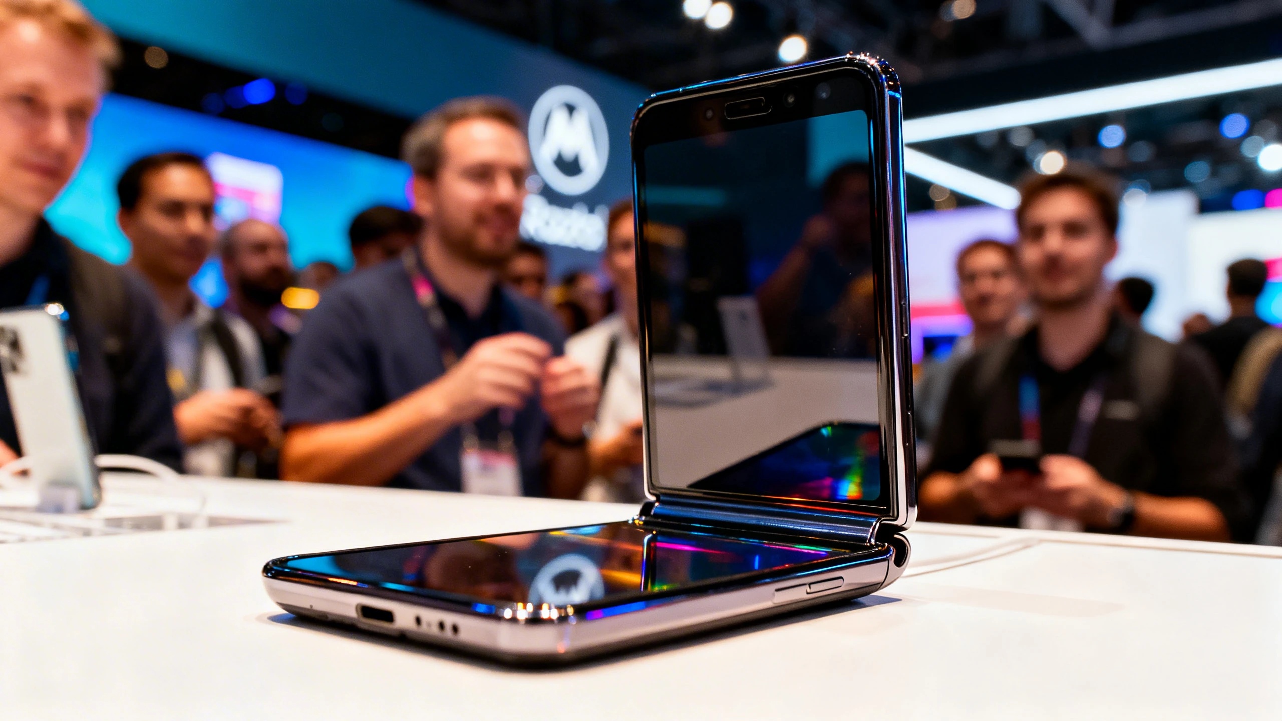 Motorola показала в Барселоне складной смартфон с рекордной батареей RUSSPAIN