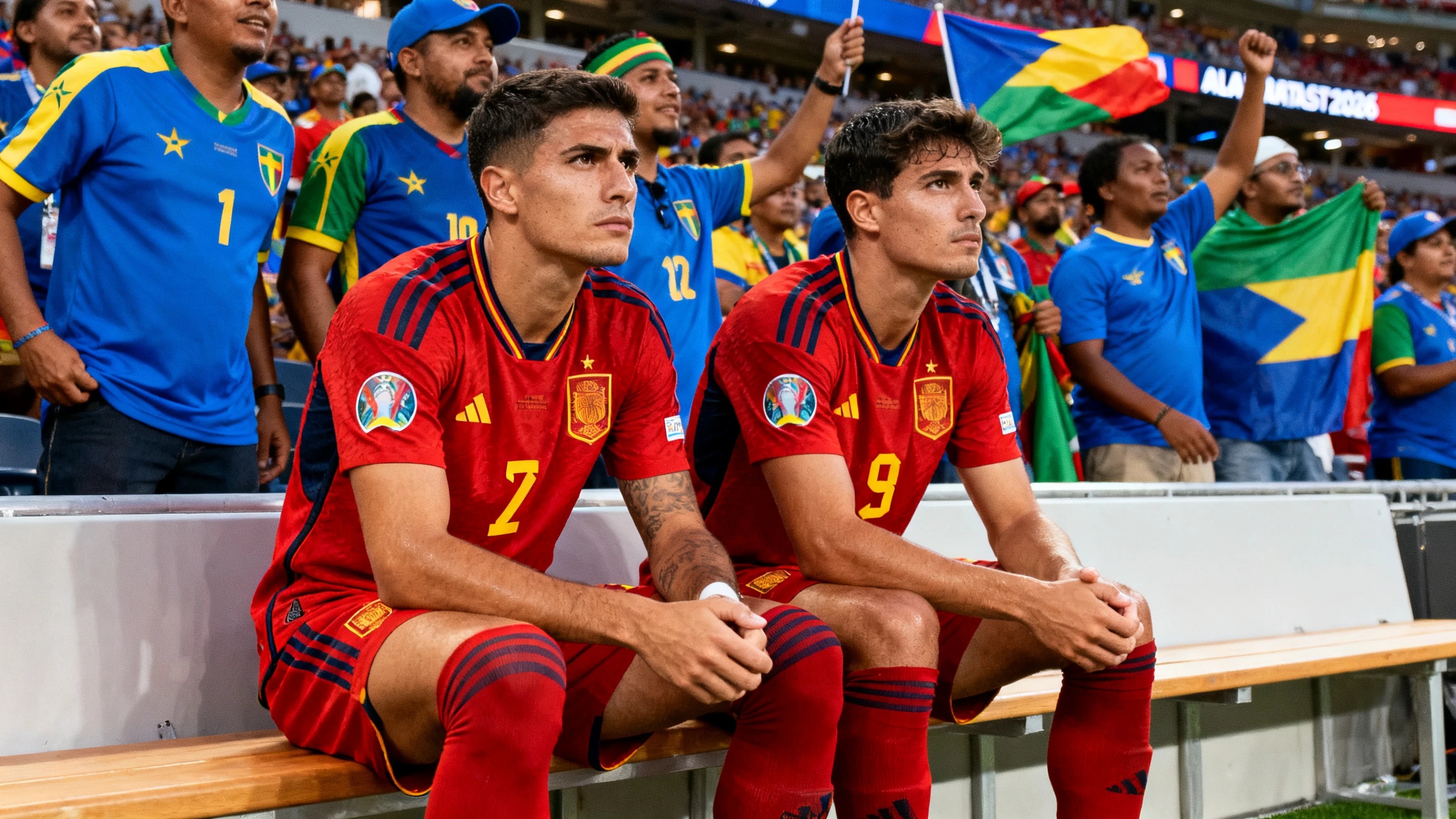 В Атланте сборная Испании оставила двух ключевых игроков на скамейке RUSSPAIN