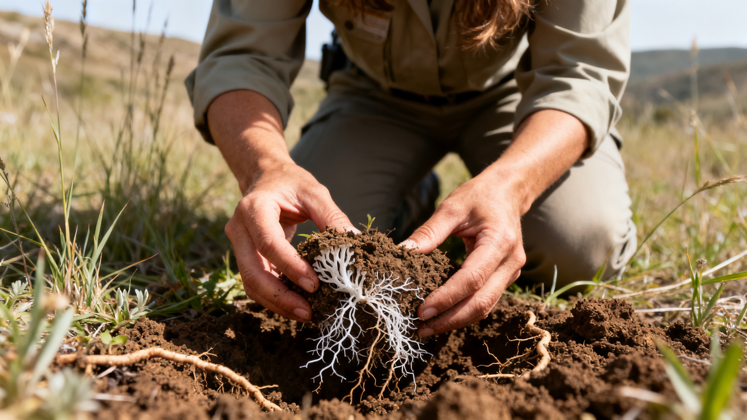 Впервые оценена плотность скрытых грибных сетей под почвой разных регионов RUSSPAIN