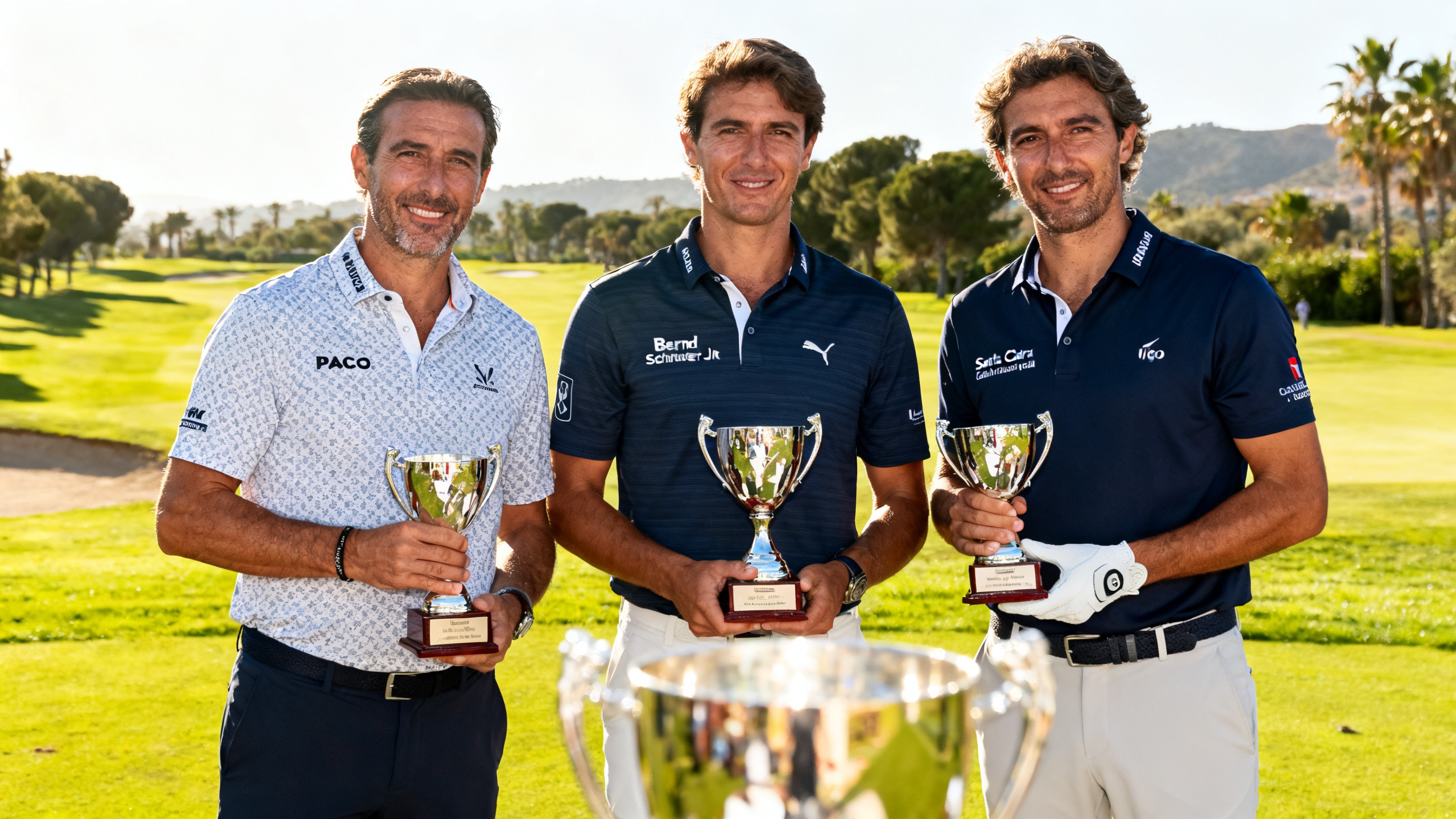 На поле Santa Clara Golf прошла напряжённая борьба между спортсменами и звёздами RUSSPAIN