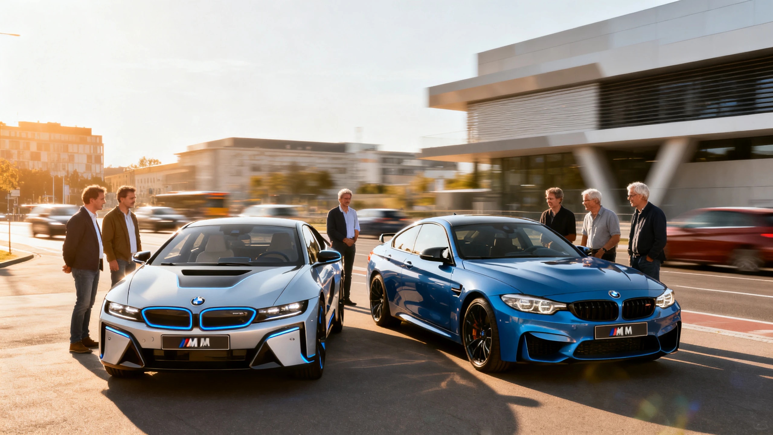 BMW показал прототип M Concept Neue Klasse — предвестник электрического M3 RUSSPAIN