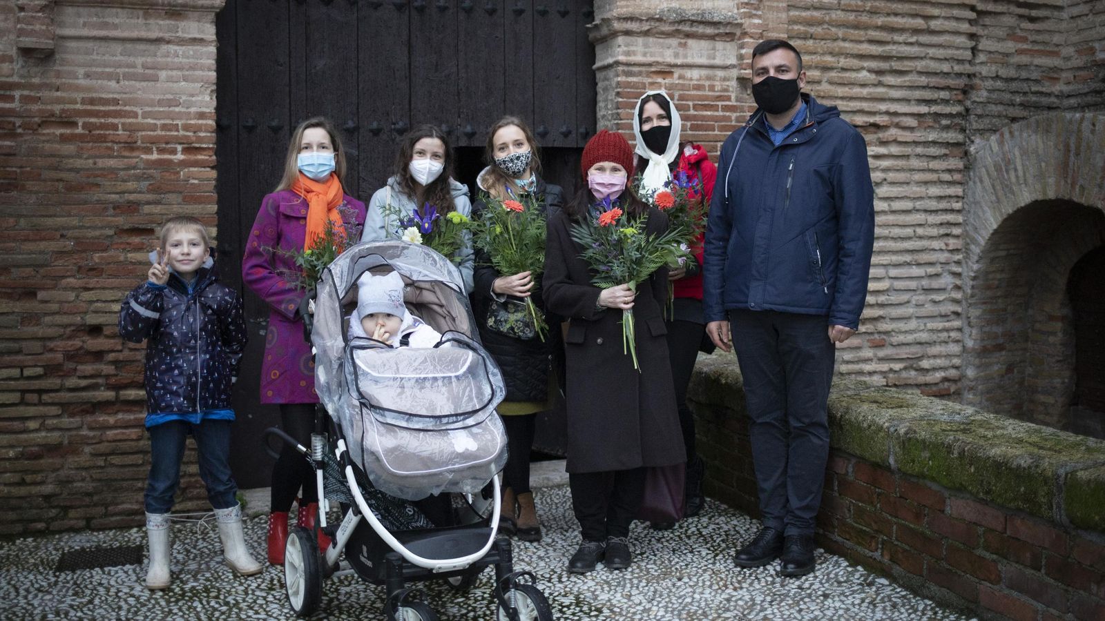 Una familia cristiana ortodoxa rusa en el día de Santa Tatiana RUSSPAIN © russpain.ru